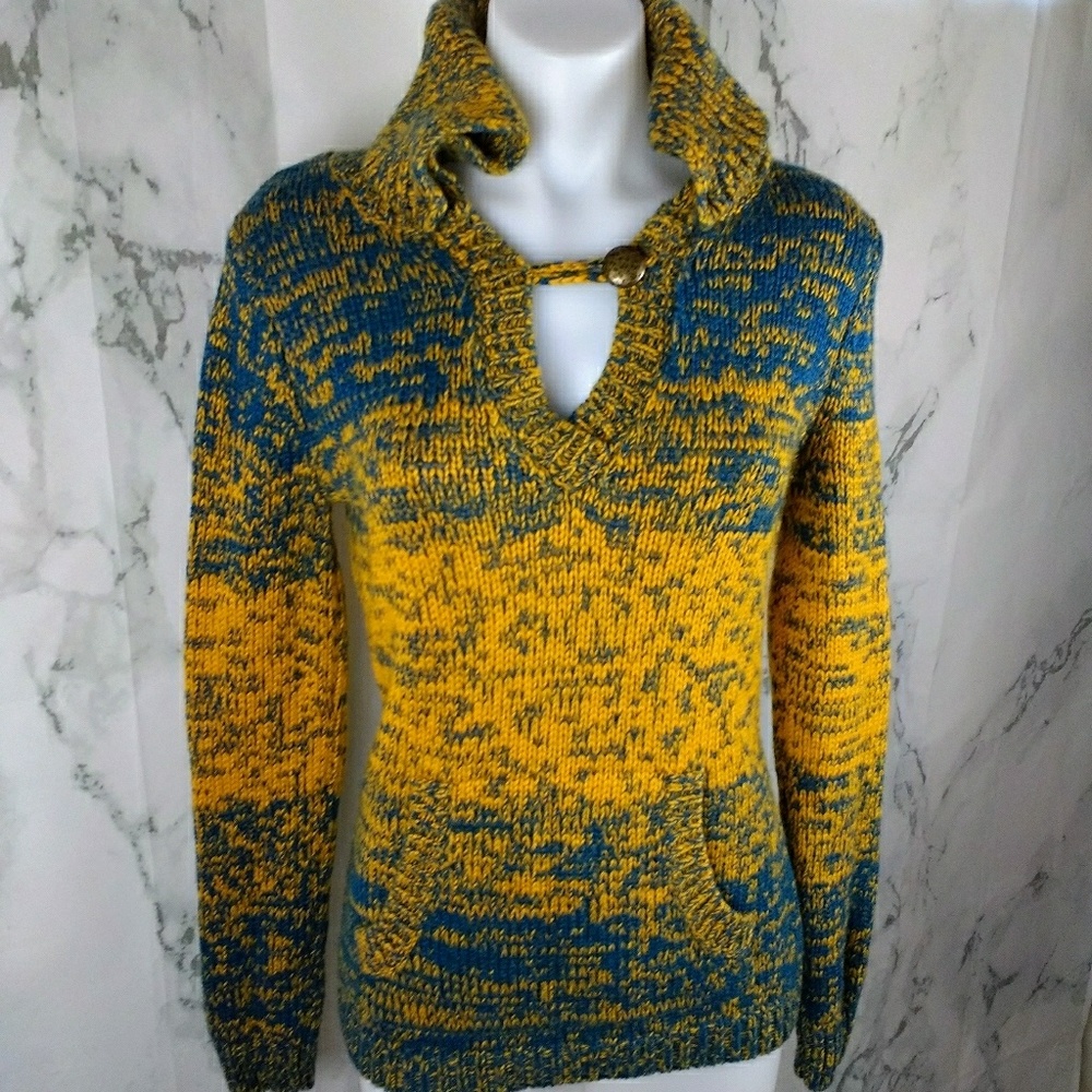 Moda Intl Knitted Wool Sweater